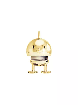HOPTIMIST | Dekofigur Classic Bumble 7,6cm Chrome | gold